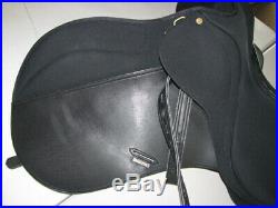 Wintec Dressage Saddle 17 1/2 with Cinch, leathers & stirrups