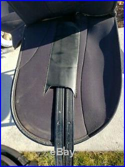 Wintec Dressage Saddle 17 with irons/leathers, pad and two girths