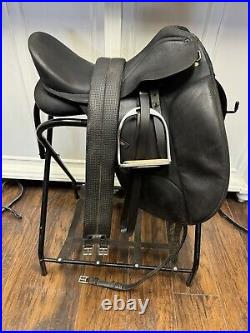 Wintec Isabel Werth Dressage Saddle, Girth, Leathers, Irons, bridle, Reins