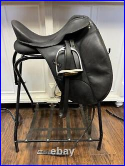 Wintec Isabel Werth Dressage Saddle, Girth, Leathers, Irons, bridle, Reins