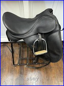 Wintec Isabel Werth Dressage Saddle, Girth, Leathers, Irons, bridle, Reins