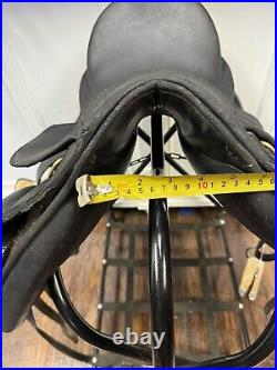 Wintec Isabel Werth Dressage Saddle, Girth, Leathers, Irons, bridle, Reins