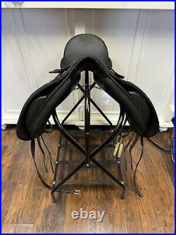 Wintec Isabel Werth Dressage Saddle, Girth, Leathers, Irons, bridle, Reins