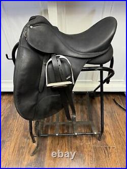 Wintec Isabel Werth Dressage Saddle, Girth, Leathers, Irons, bridle, Reins