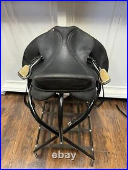 Wintec Isabel Werth Dressage Saddle, Girth, Leathers, Irons, bridle, Reins