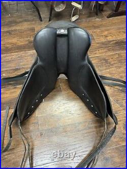 Wintec Isabel Werth Dressage Saddle, Girth, Leathers, Irons, bridle, Reins