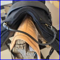 Wintec Isabell Dressage Saddle 17.5 Wide Tree with Lathers Irons Girth Pad NEW