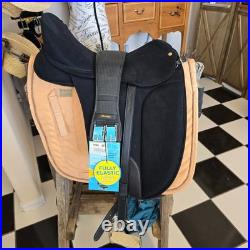 Wintec Isabell Dressage Saddle 17.5 Wide Tree with Lathers Irons Girth Pad NEW