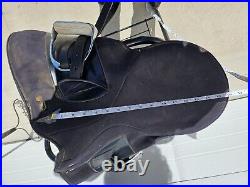 Wintec Sport Saddle 17 Light Weight All Around English Saddle Stirrups & Girth