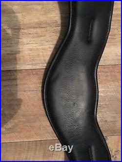 Wow Padded Curved Dressage Girth 24 inch in Nutmeg (Havana Brown) RRP £175